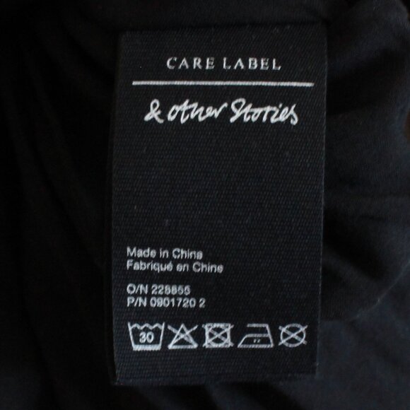 & Other Stories Sheer Smocked Mini Dress Floral Print - Picture 7 of 10